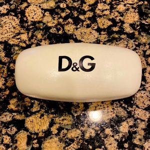 Dolce and Gabbana eyeglasses case. Please note there are no glasses in this case